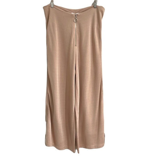 NWT C/MEO COLLECTIVE Wide Leg Knit Pants SZ S - Picture 2 of 7